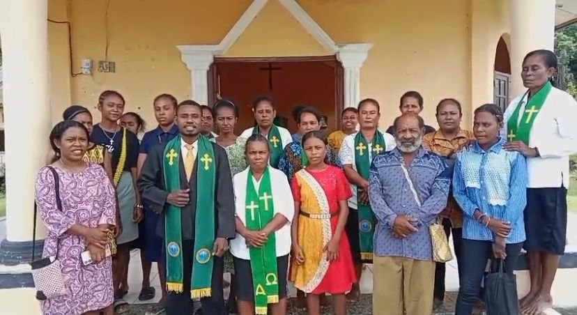 Jemaat GKI Makedoni Distrik Karas: Terima Kasih Polri, Teruslah Menjadi Sahabat dan Pengayom Masyarakat
