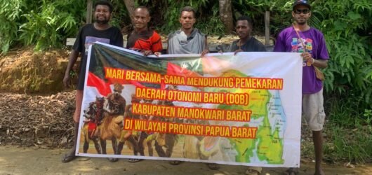 MASYARAKAT MANOKWARI BARAT DESAK PERCEPATAN DOB MANBAR.